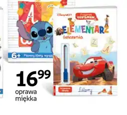 Empik Książka Disney Uczy Przygoda z czytaniem Elementarz ćwiczenia Litery Auta oferta