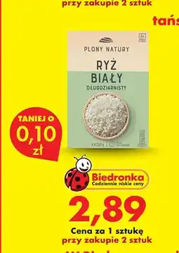 Biedronka Ryż biały Plony Natury oferta
