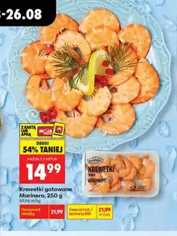Biedronka Krewetki gotowane Marinero oferta