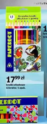 Empik Kredki ołówkowe ścieralne Paperdot oferta