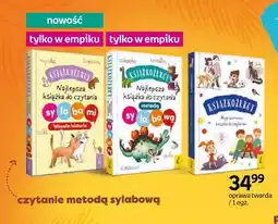 Empik Książka Książkożercy Najlepsza książka do czytania metodą sylabową Dinozaur oferta