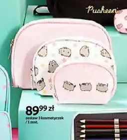 Empik Zestaw 3 kosmetyczek Pusheen oferta