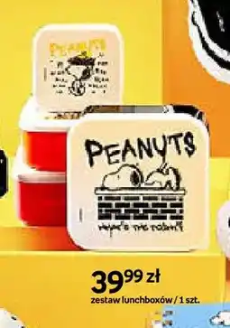 Empik Zestaw lunchboxów Snoopy oferta