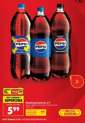 Biedronka Napój gazowany Pepsi oferta