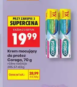 Biedronka Krem mocujący do protez Corega Delikatnie Miętowy oferta