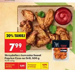 Biedronka Skrzydelka z kurczaka Sweet Paprica Czas na Grill oferta