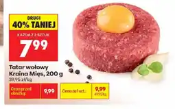 Biedronka Tatar wołowy Kraina Mięs oferta