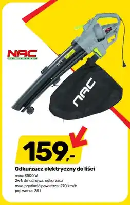 Bricomarche Odkurzacz elektryczny do liści Nac oferta