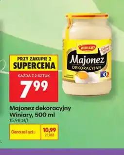 Biedronka Majonez dekoracyjny Winiary oferta
