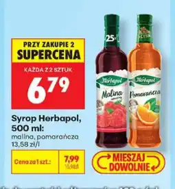 Biedronka Syrop Herbapol malina oferta