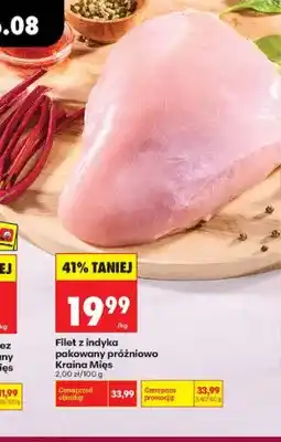 Biedronka Filet z indyka pakowany próżniowo Kraina Mięs oferta