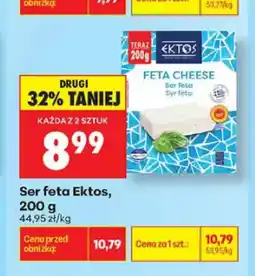 Biedronka Ser feta Ektos oferta
