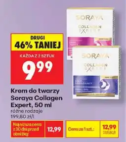 Biedronka Krem do twarzy Soraya Collagen Expert Nawilżający oferta