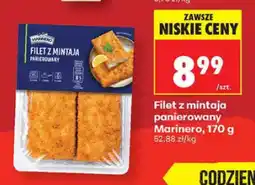 Biedronka Filet z mintaja panierowany Marinero oferta