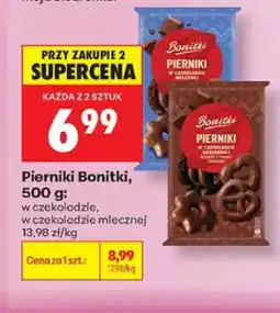 Biedronka Pierniki w czekoladzie mlecznej Bonitki oferta