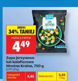 Biedronka Zupa kalafiorowa Mroźna Kraina oferta