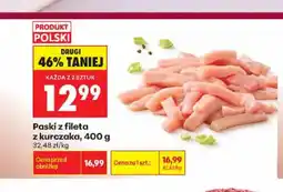 Biedronka Paski z fileta z kurczaka Kraina Mięs oferta