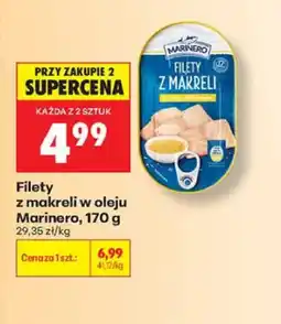 Biedronka Filety z makreli w oleju Marinero oferta