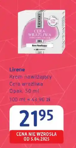 dm drogerie markt Lirene Krem nawilżający Cera wrażliwa oferta