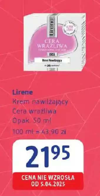 Lirene Krem nawilżający Cera wrażliwa