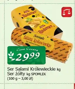 Cezar Delikatesy Ser Salami Królewieckie Spomlek oferta