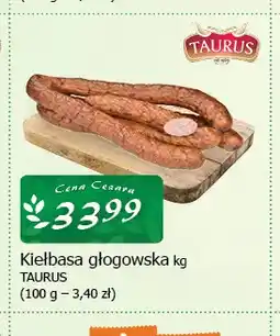 Cezar Delikatesy Kiełbasa głogowska Taurus oferta