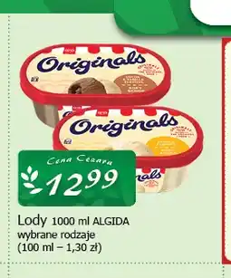 Cezar Delikatesy Lody Algida Originals oferta
