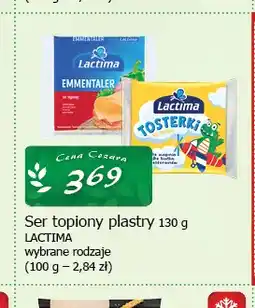 Cezar Delikatesy Ser topiony w plastrach Tosterki Lactima oferta