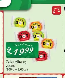 Cezar Delikatesy Galaretka Vobro Kids Jelly Dot oferta
