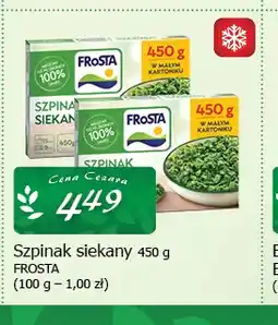 Cezar Delikatesy Szpinak siekany Frosta oferta