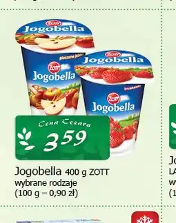 Cezar Delikatesy Jogurt Jogobella truskawkowy Zott oferta
