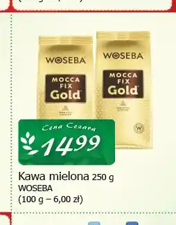 Cezar Delikatesy Kawa mielona Woseba Mocca Fix Gold oferta