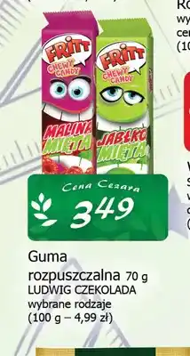 Cezar Delikatesy Guma rozpuszczalna Fritt Ludwig Czekolada oferta