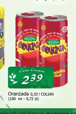 Cezar Delikatesy Napój gazowany Oranżada Hellena Colian oferta