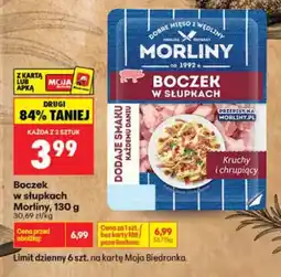 Biedronka Boczek w słupkach Morliny oferta