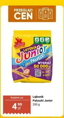 Biedronka Paluszki Lajkonik Junior oferta
