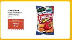 Biedronka Chipsy ziemniaczane Crunchips X-Cut o smaku papryka oferta