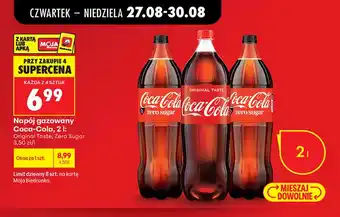 Biedronka Napój gazowany Coca-Cola Zero Sugar oferta