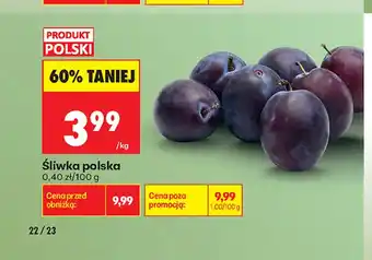 Biedronka Śliwki polskie oferta