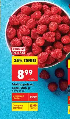 Biedronka Maliny polskie oferta