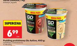 Biedronka Pudding proteinowy waniliowy Go Active oferta
