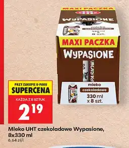 Biedronka Mleko UHT czekoladowe 8-pak oferta