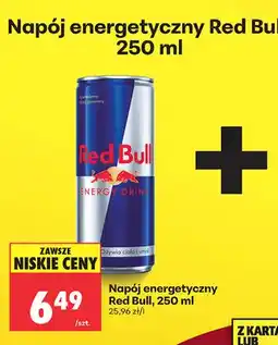 Biedronka Napój energetyczny Red Bull oferta