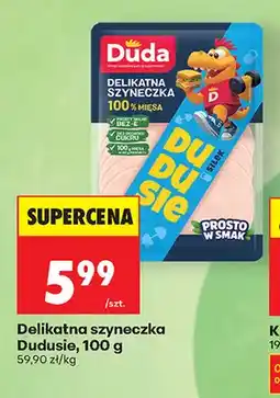 Biedronka Delikatna szyneczka Dudusie Duda oferta