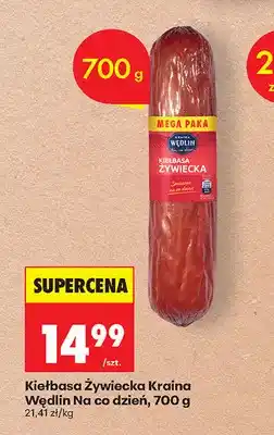 Biedronka Kiełbasa żywiecka Kraina Wędlin Na co dzień oferta