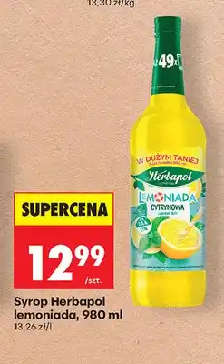 Biedronka Syrop Herbapol Lemoniada cytrynowa oferta