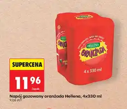 Biedronka Napój gazowany oranżada Hellena 4-pak oferta