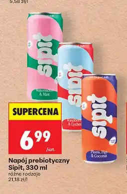 Biedronka Napój prebiotyczny Sipit Watermelon & Mint oferta