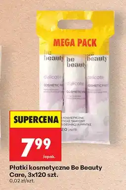 Biedronka Płatki kosmetyczne Be Beauty Care 3-pak 120 szt oferta