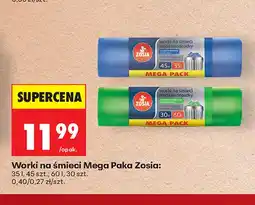 Biedronka Worki na śmieci Zosia oferta